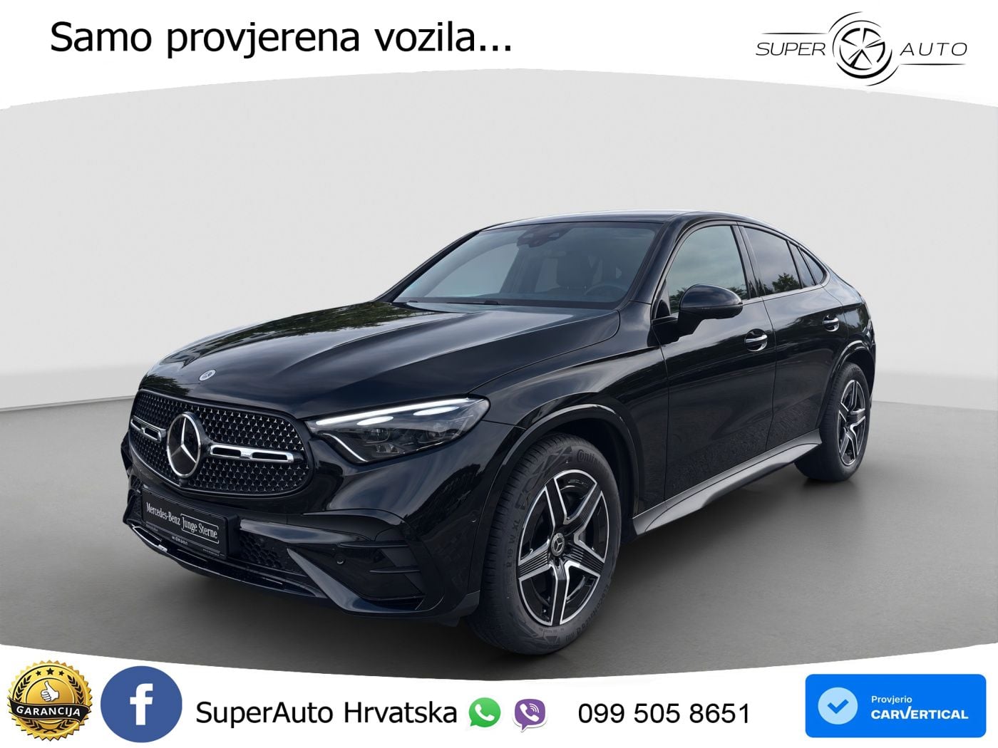 Mercedes GLC Coupe 220d (197 KS) 4MATIC 9G-TRONIC AMG LED+GR SJED+ACC
