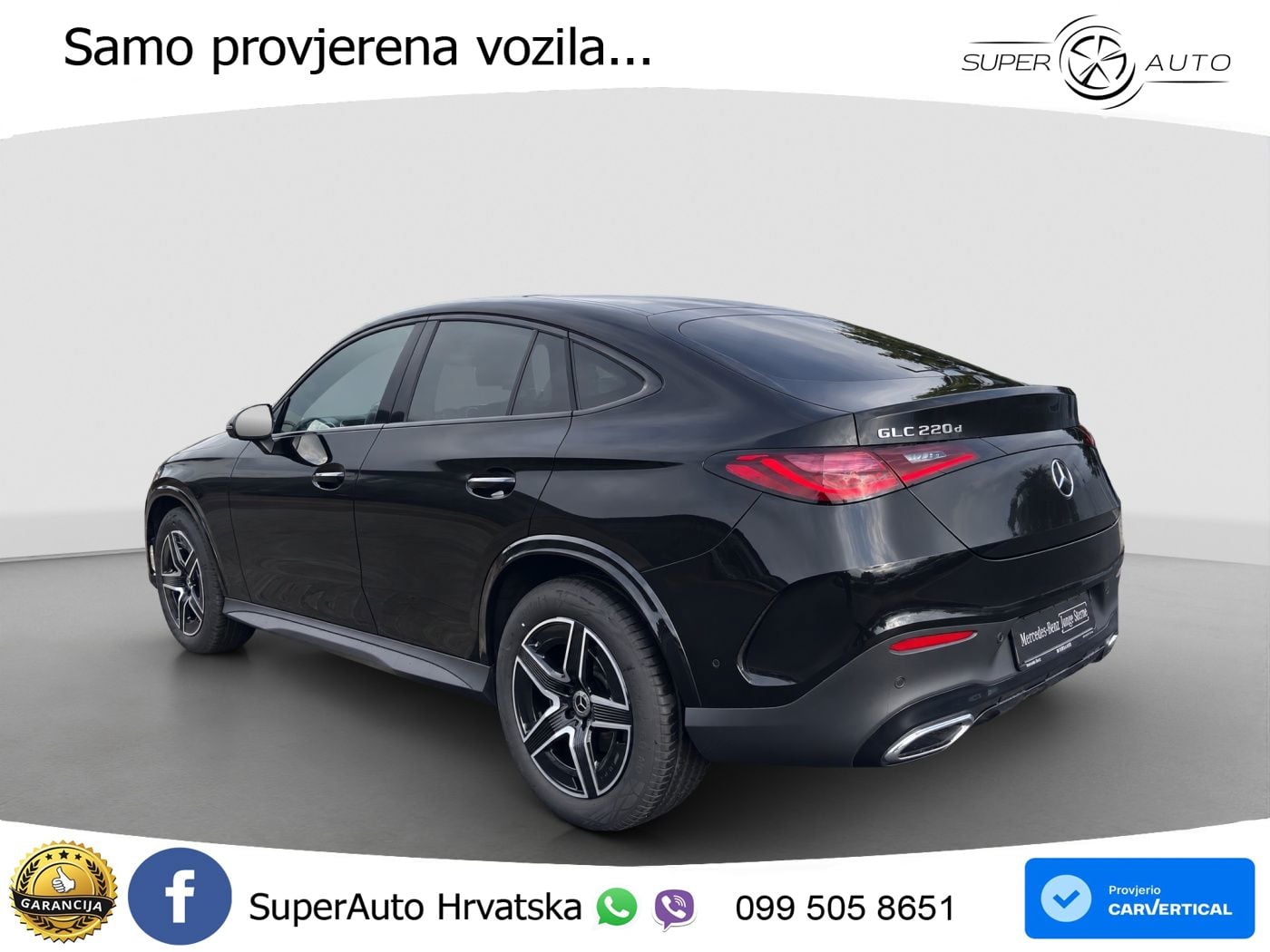 Mercedes GLC Coupe 220d (197 KS) 4MATIC 9G-TRONIC AMG LED+GR SJED+ACC