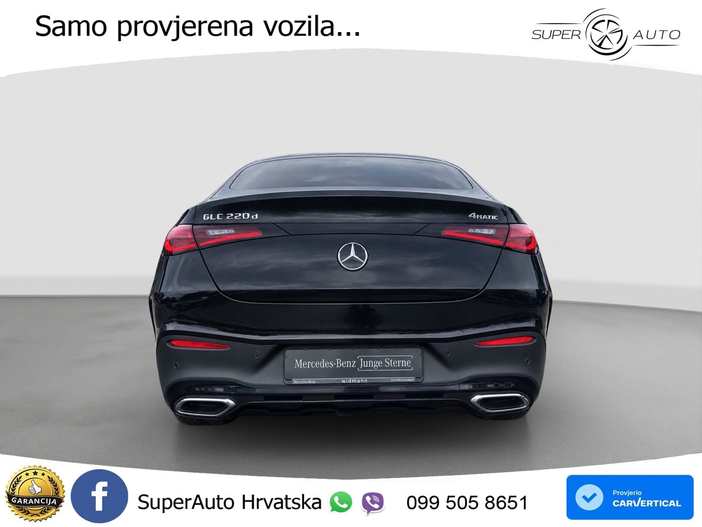 Mercedes GLC Coupe 220d (197 KS) 4MATIC 9G-TRONIC AMG LED+GR SJED+ACC