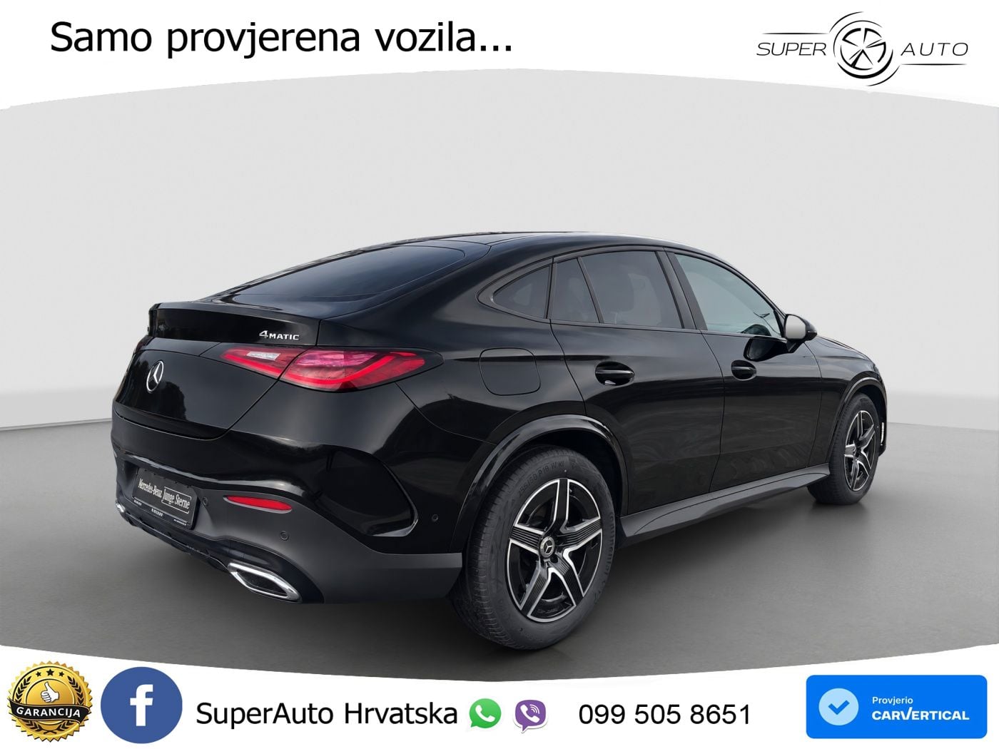 Mercedes GLC Coupe 220d (197 KS) 4MATIC 9G-TRONIC AMG LED+GR SJED+ACC