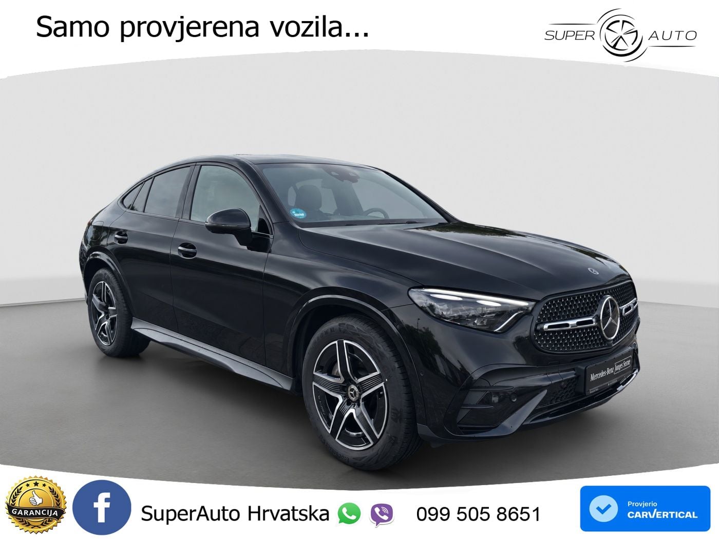 Mercedes GLC Coupe 220d (197 KS) 4MATIC 9G-TRONIC AMG LED+GR SJED+ACC