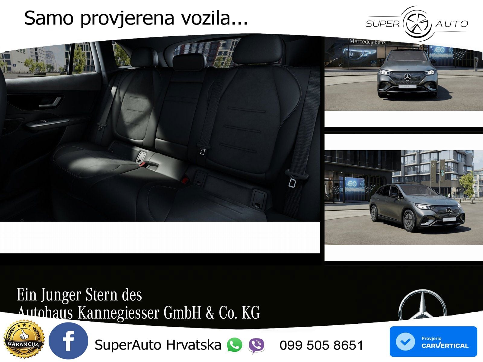Mercedes EQE SUV 300 98 kWh (245 KS) AMG ACC+GR SJED+360+PANO