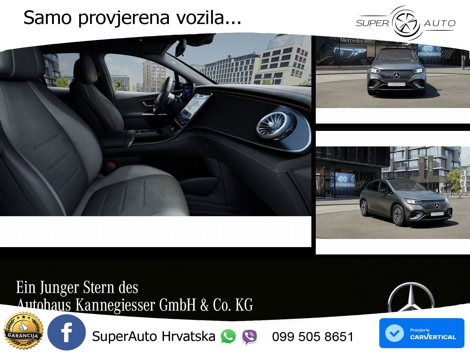 Mercedes EQE SUV 300 98 kWh (245 KS) AMG ACC+GR SJED+360+PANO