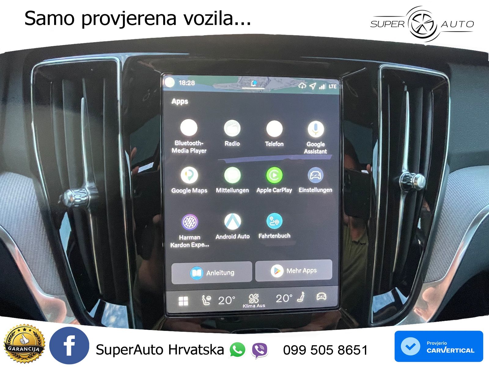 Volvo V60 2.0 B4 Benzin DCT LED+GR SJED+ACC