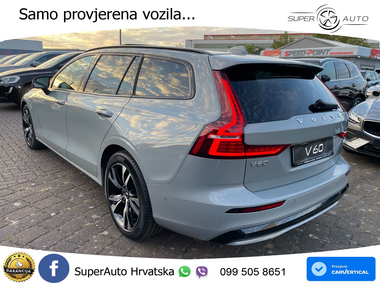 Volvo V60 2.0 B4 Benzin DCT LED+GR SJED+ACC