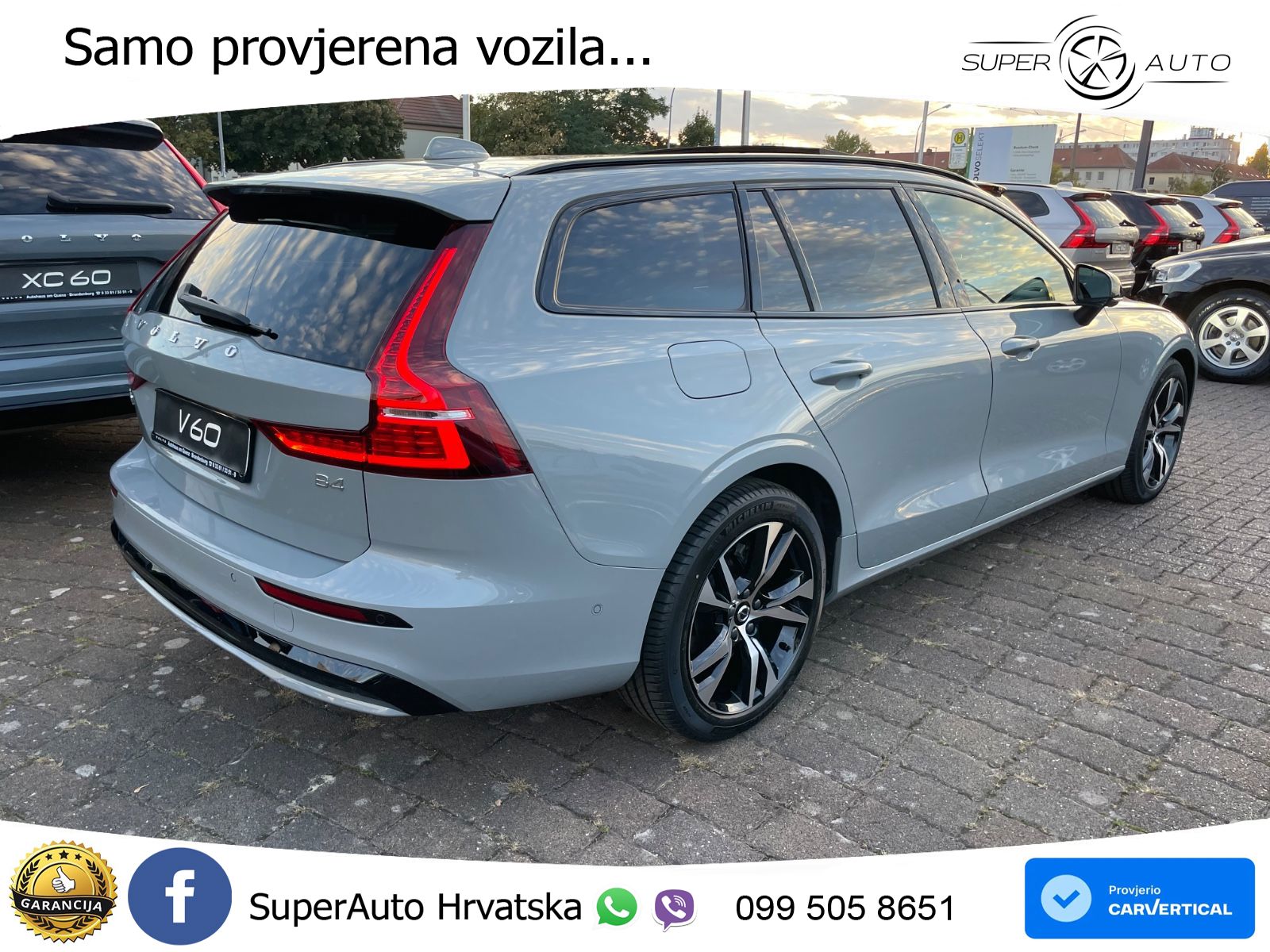 Volvo V60 2.0 B4 Benzin DCT LED+GR SJED+ACC
