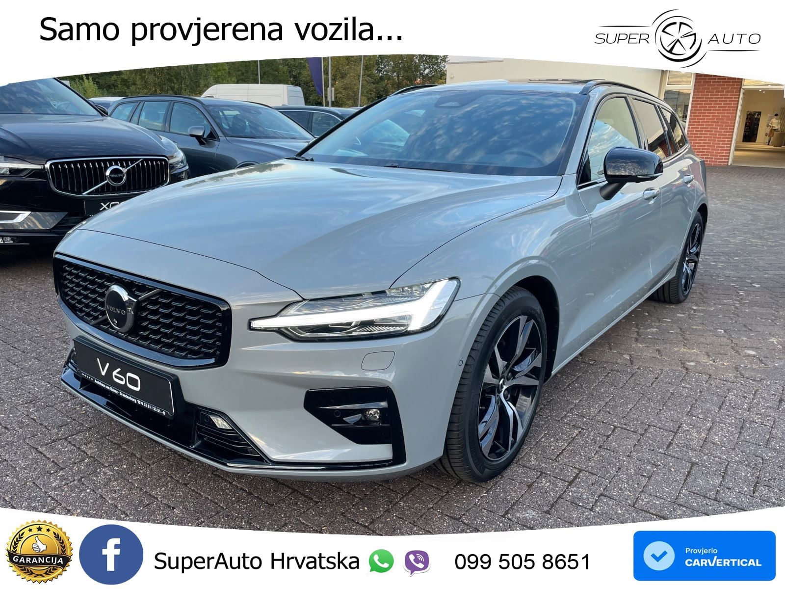 Volvo V60 2.0 B4 Benzin DCT LED+GR SJED+ACC