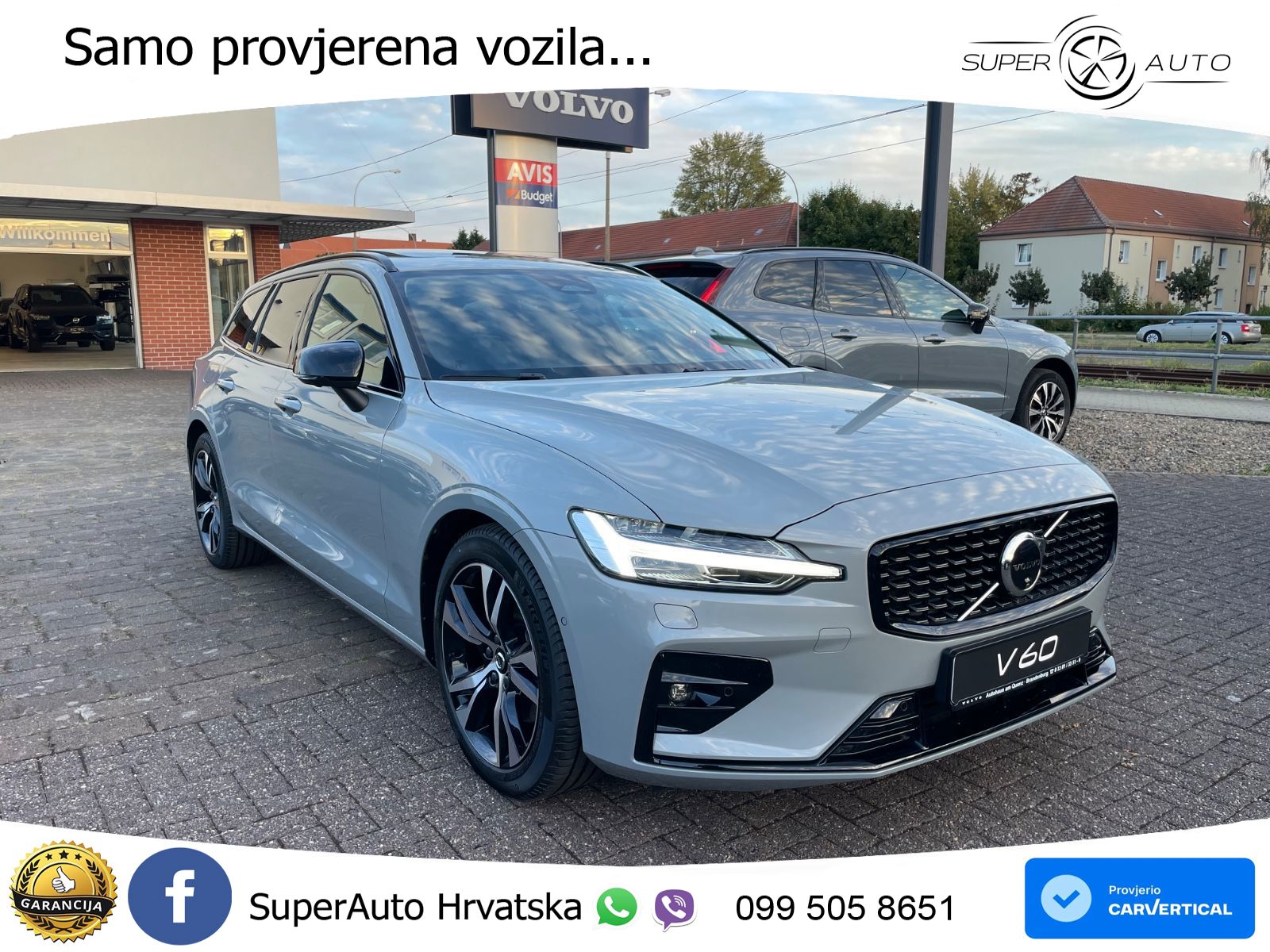 Volvo V60 2.0 B4 Benzin DCT LED+GR SJED+ACC