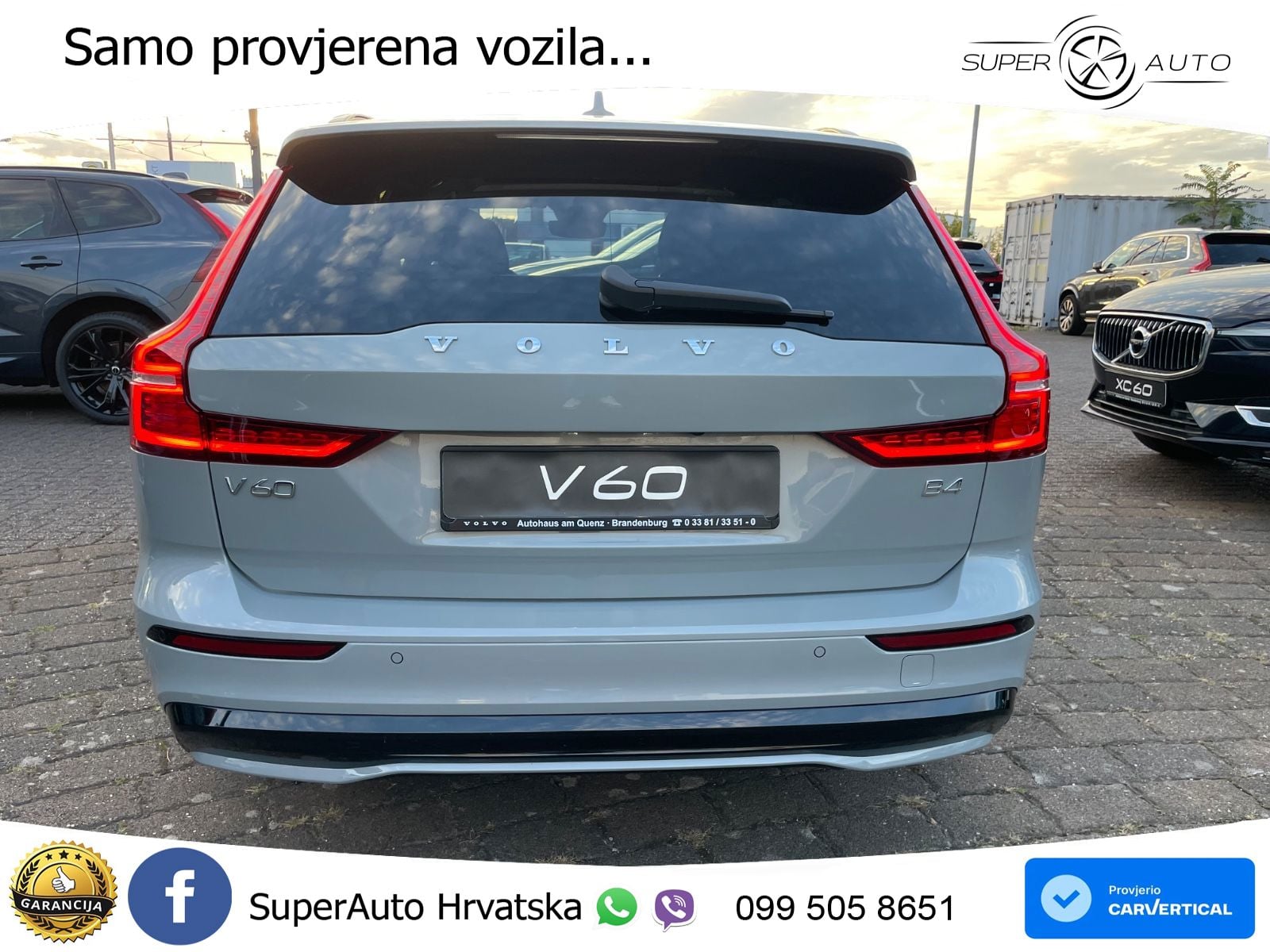 Volvo V60 2.0 B4 Benzin DCT LED+GR SJED+ACC