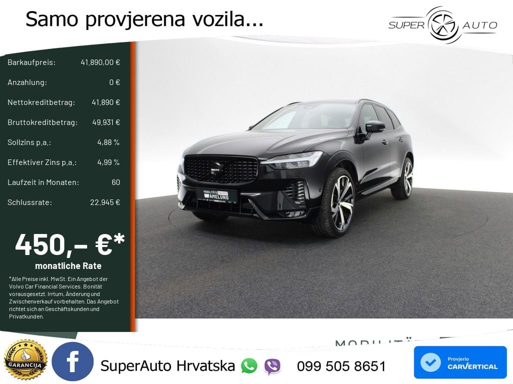 Volvo XC60 B5 Benzin AWD Geartronic LED+GR SJED+ACC