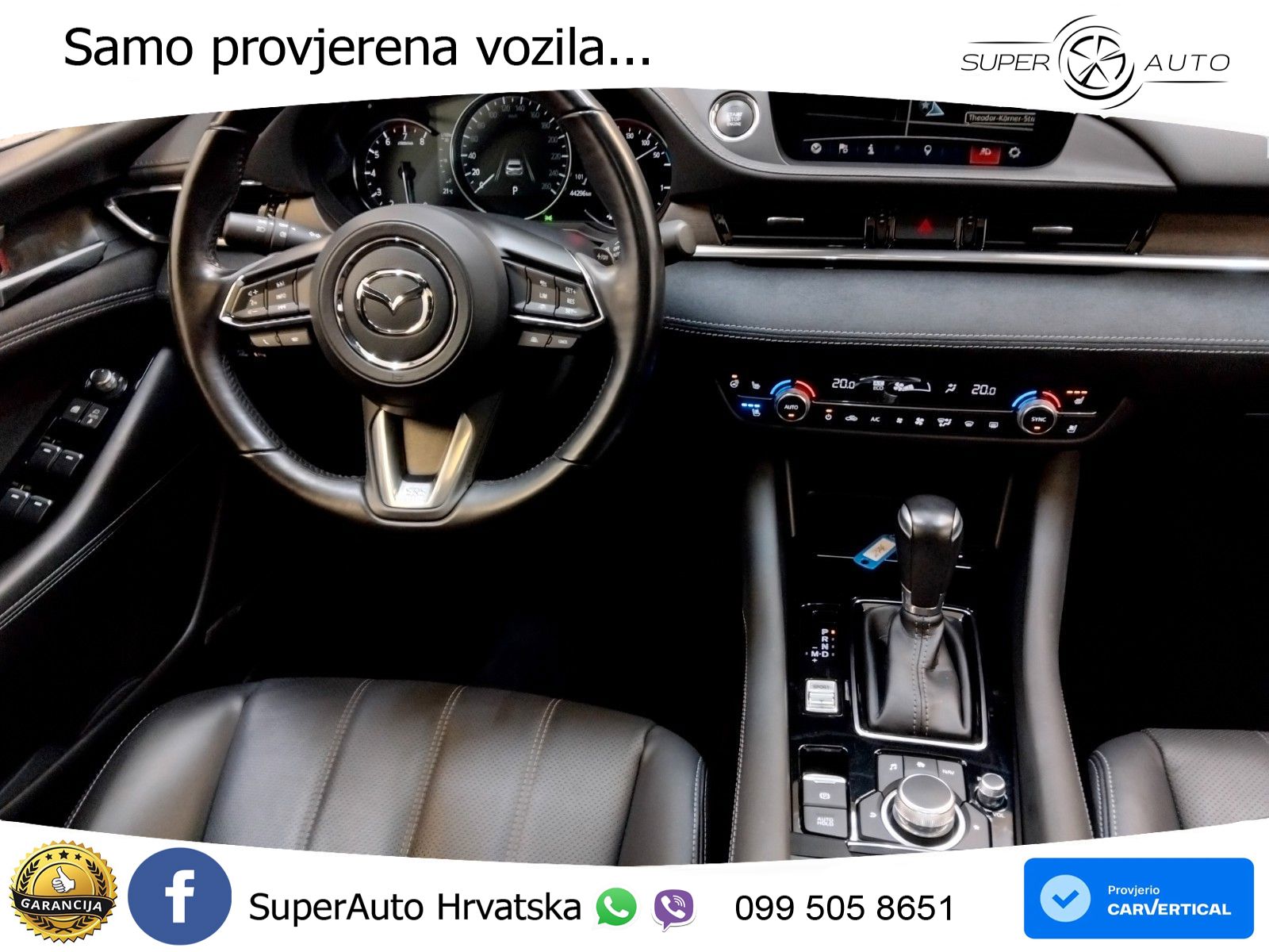 Mazda 6 Sport Combi 2.5 SKYACTIV-G (194 KS) SKYACTIV-Drive LED+GR SJED+ACC