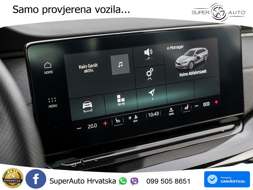 Škoda Octavia Combi iV 1.4 TSI (204 KS) DSG