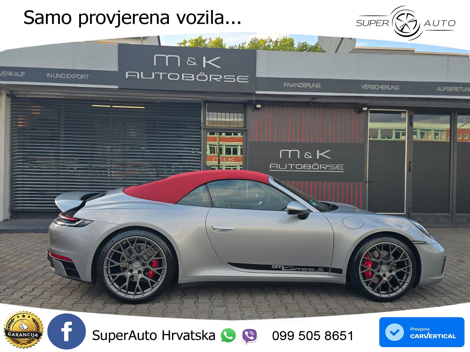 Porsche 911 Carrera S 3.0 (450 KS) PDK MATRIX+GR SJED+KAM