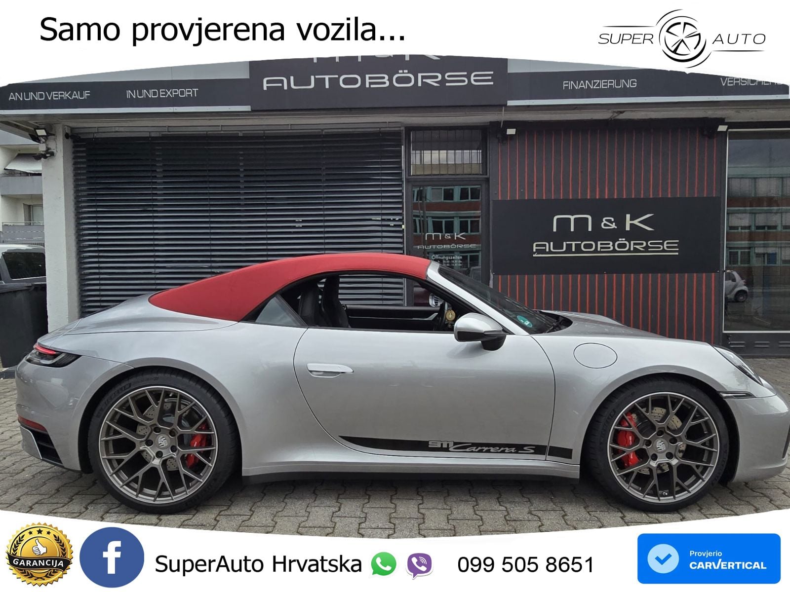 Porsche 911 Carrera S 3.0 (450 KS) PDK MATRIX+GR SJED+KAM