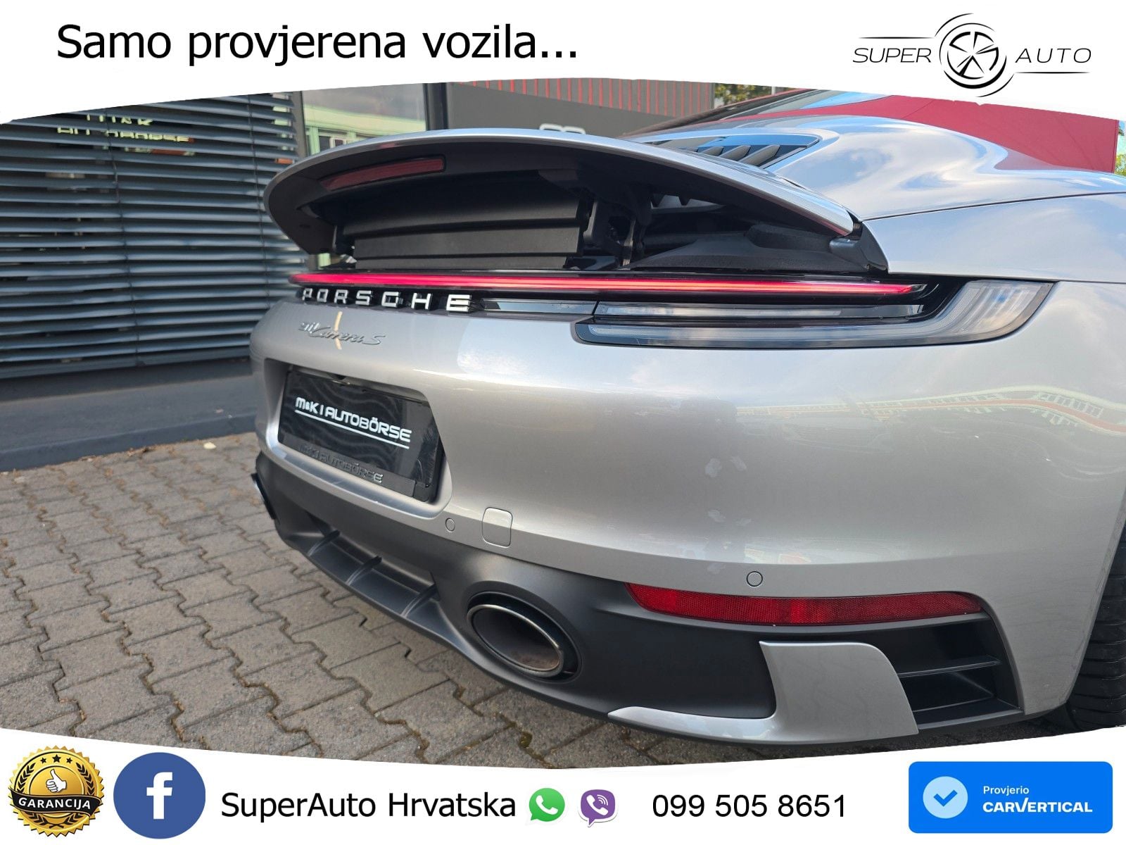 Porsche 911 Carrera S 3.0 (450 KS) PDK MATRIX+GR SJED+KAM