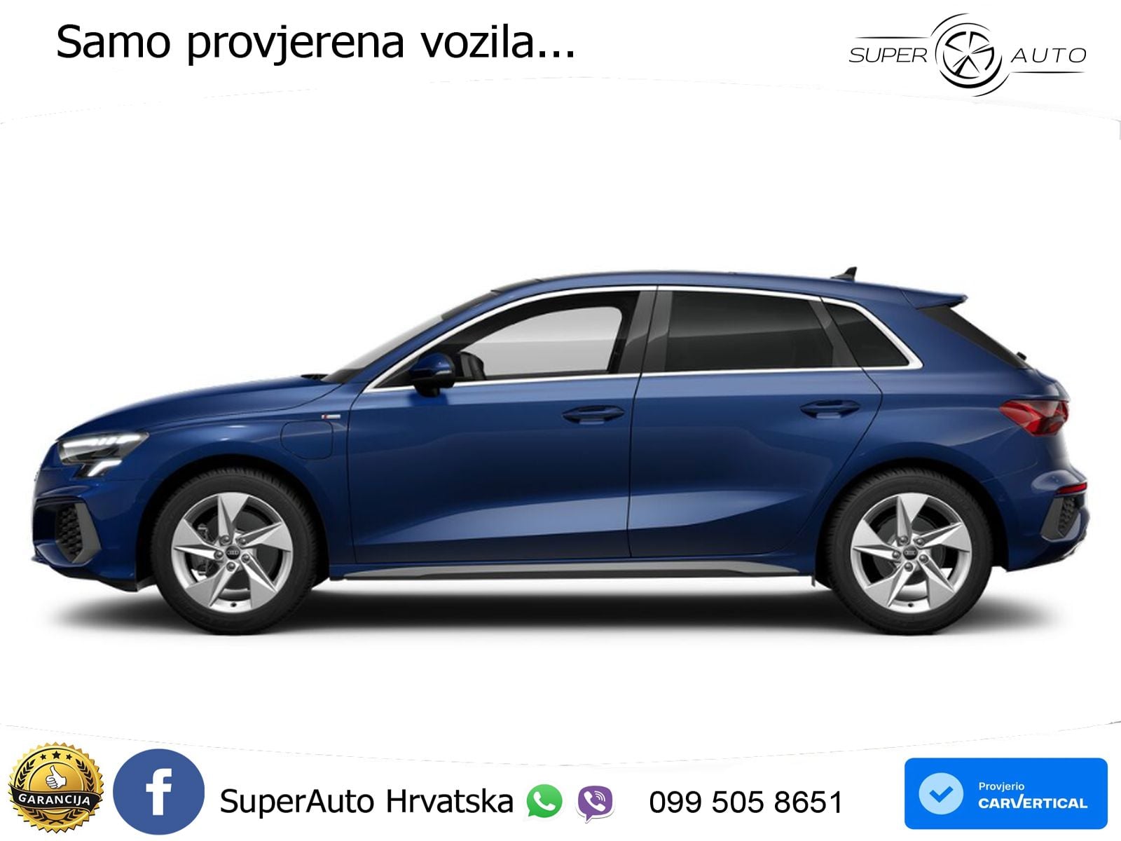 Audi A3 40 TFSIe (204 KS) S tronic S line LED+GR SJED+ACC