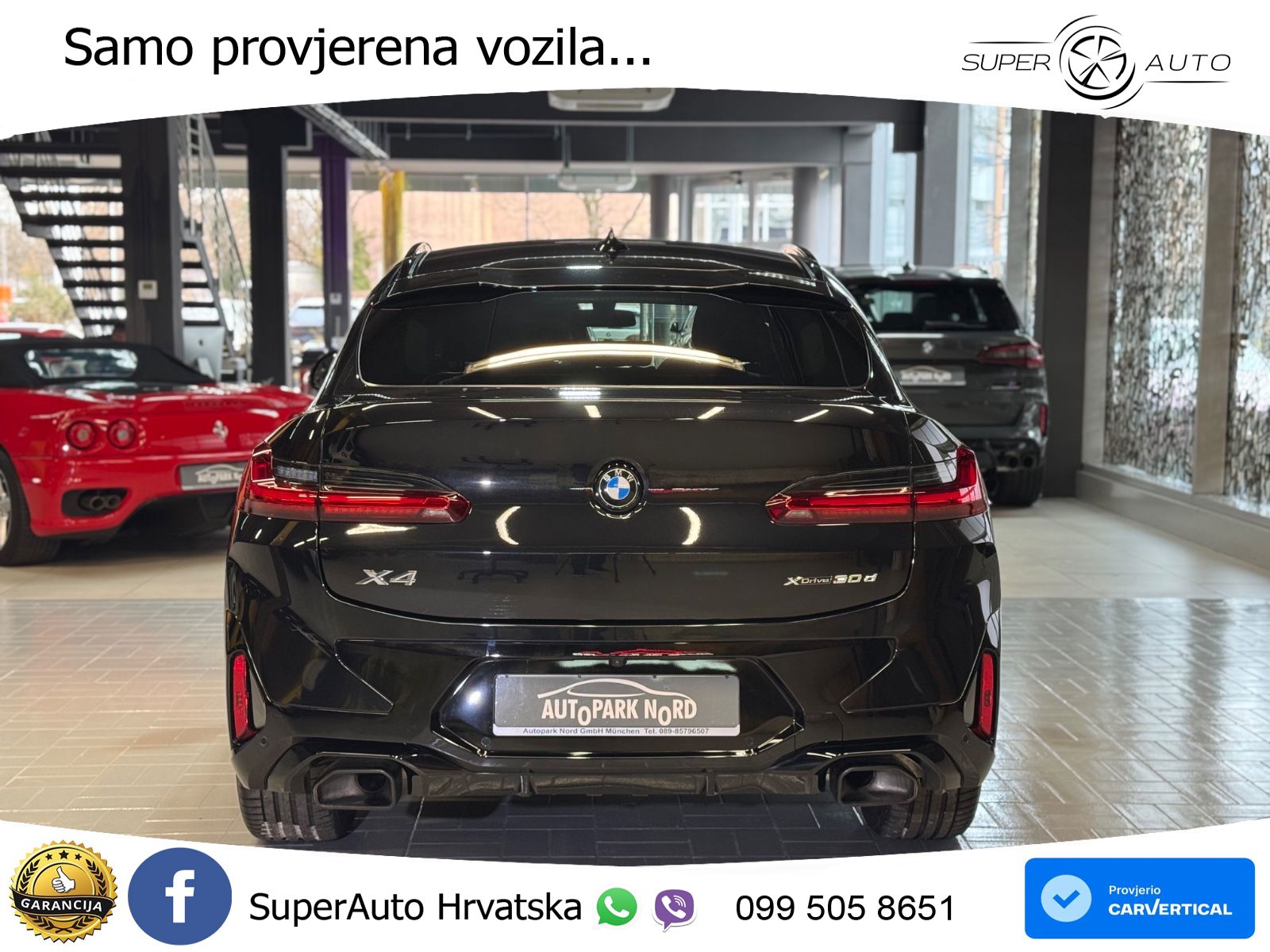 BMW X4 30d (286 KS) xDrive Steptronic M Sport LED+GR SJED+ACC