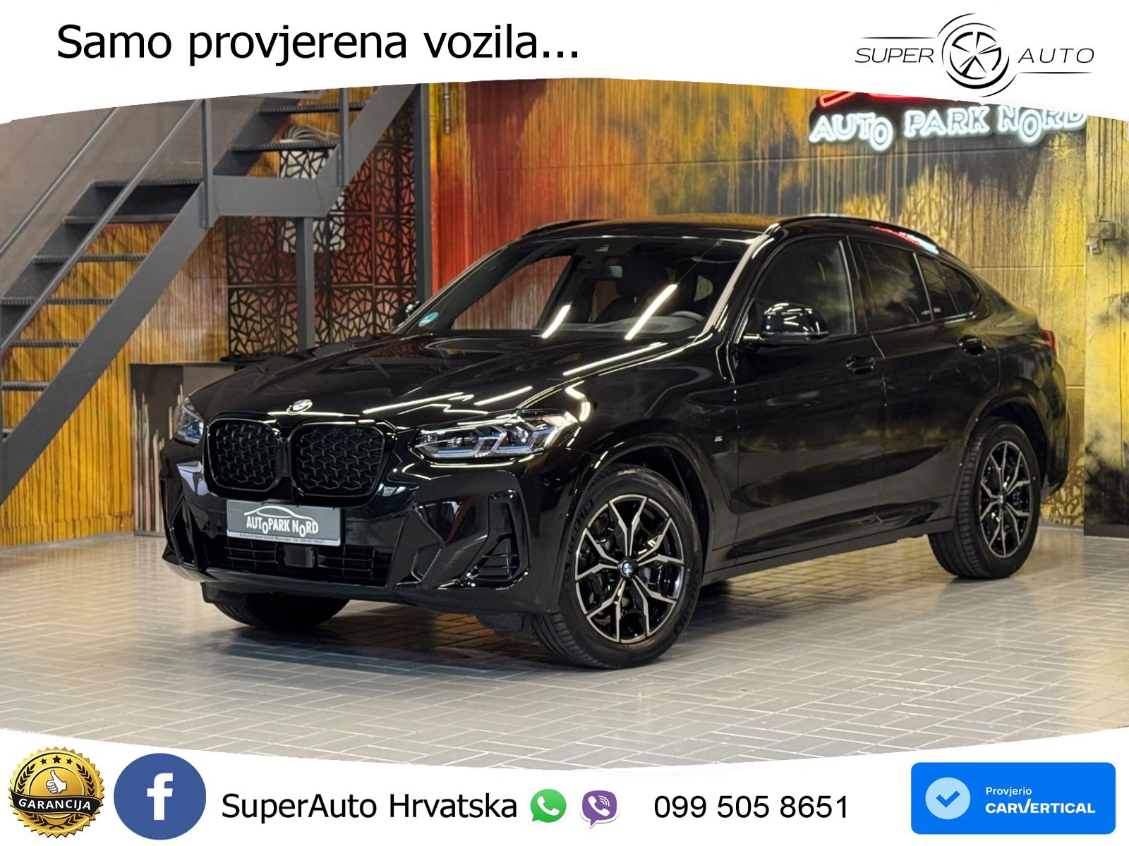 BMW X4 30d (286 KS) xDrive Steptronic M Sport LED+GR SJED+ACC