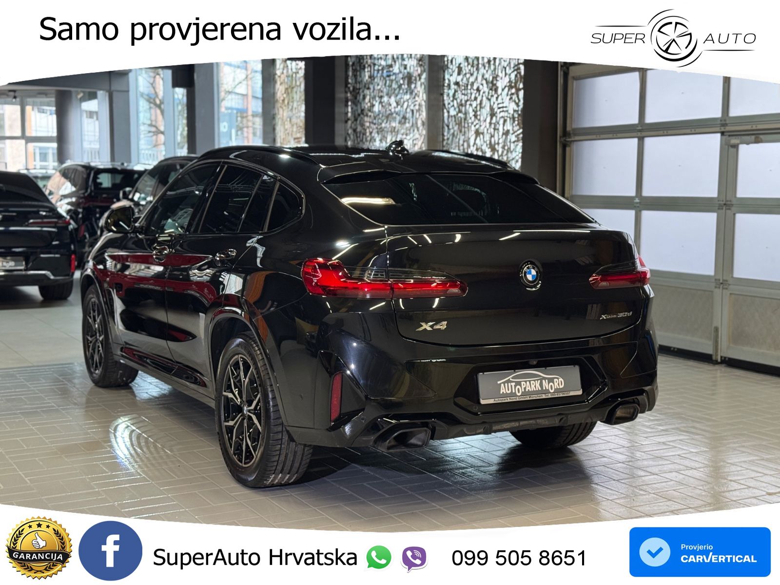 BMW X4 30d (286 KS) xDrive Steptronic M Sport LED+GR SJED+ACC