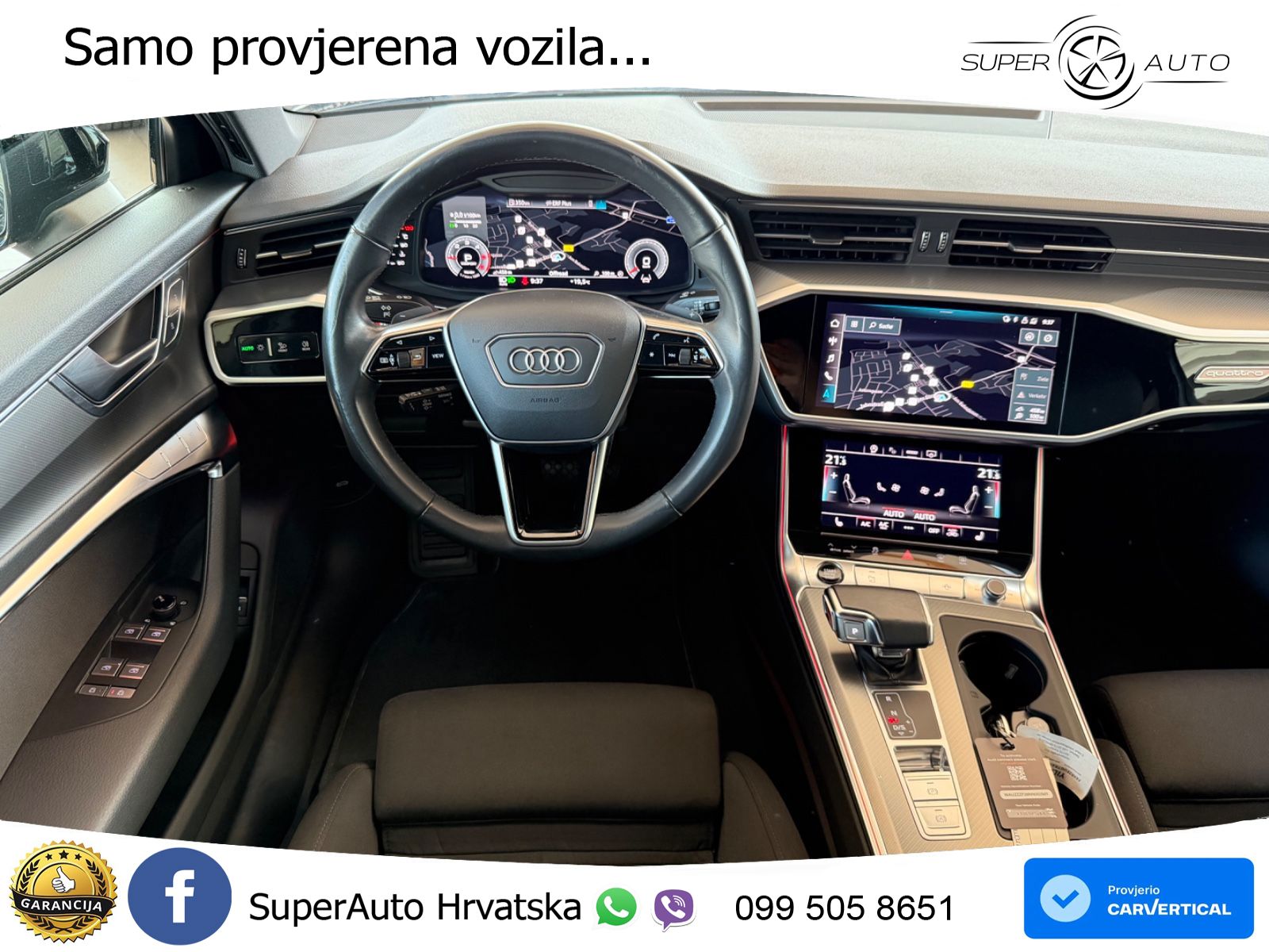 Audi A6 40 TDI (204 KS) quattro ultra S tronic LED+GR SJED+ACC