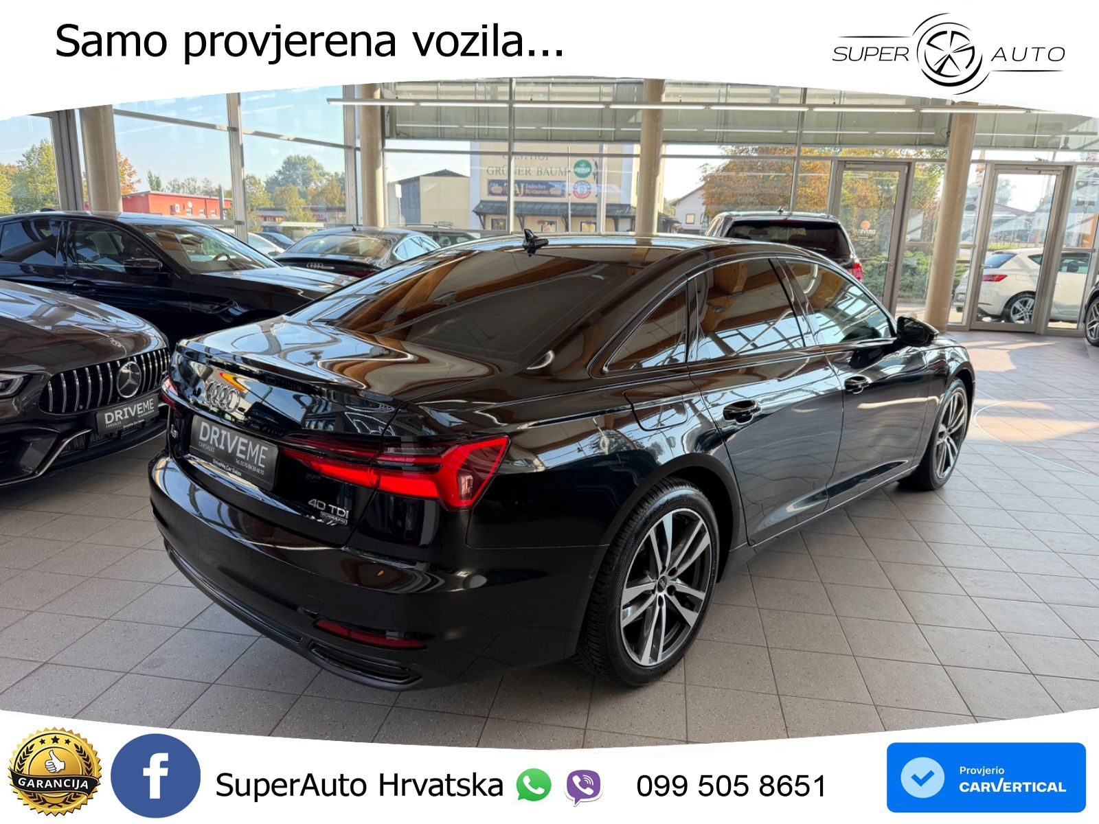 Audi A6 40 TDI (204 KS) quattro ultra S tronic LED+GR SJED+ACC