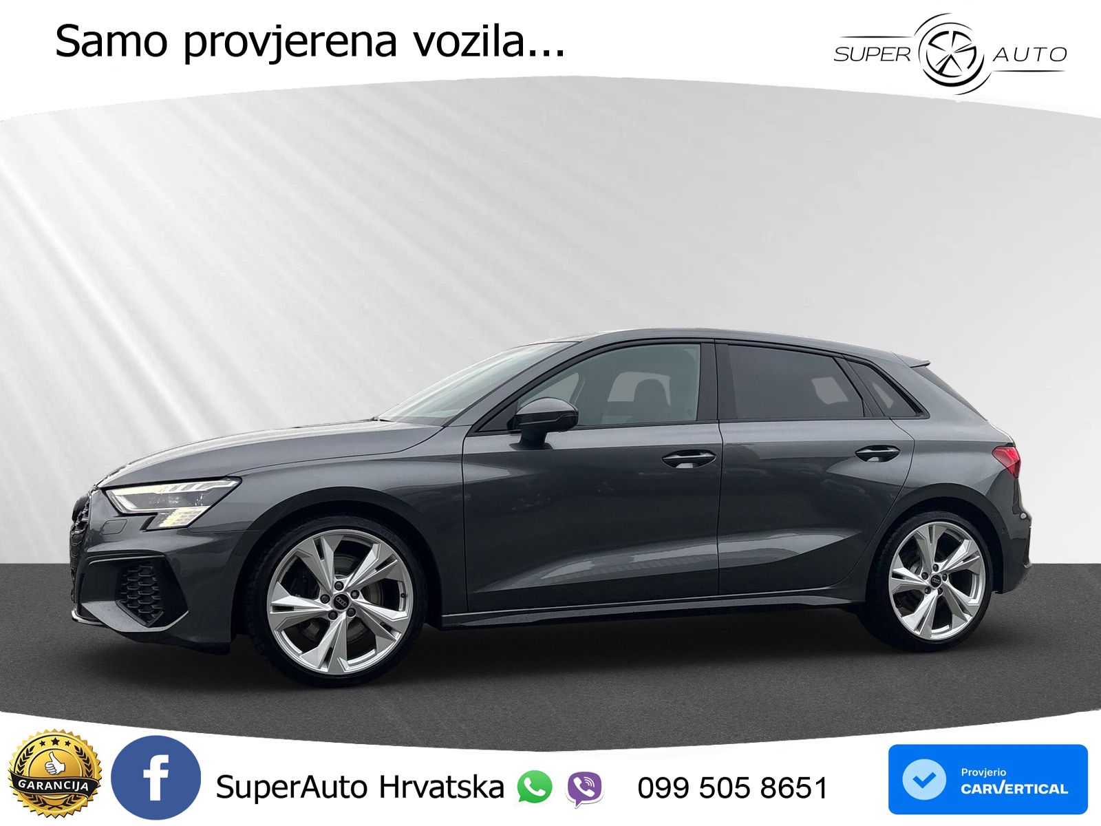 Audi S3 2.0 TFSI (310 KS) quattro S tronic MATRIX+GR SJED+KAM