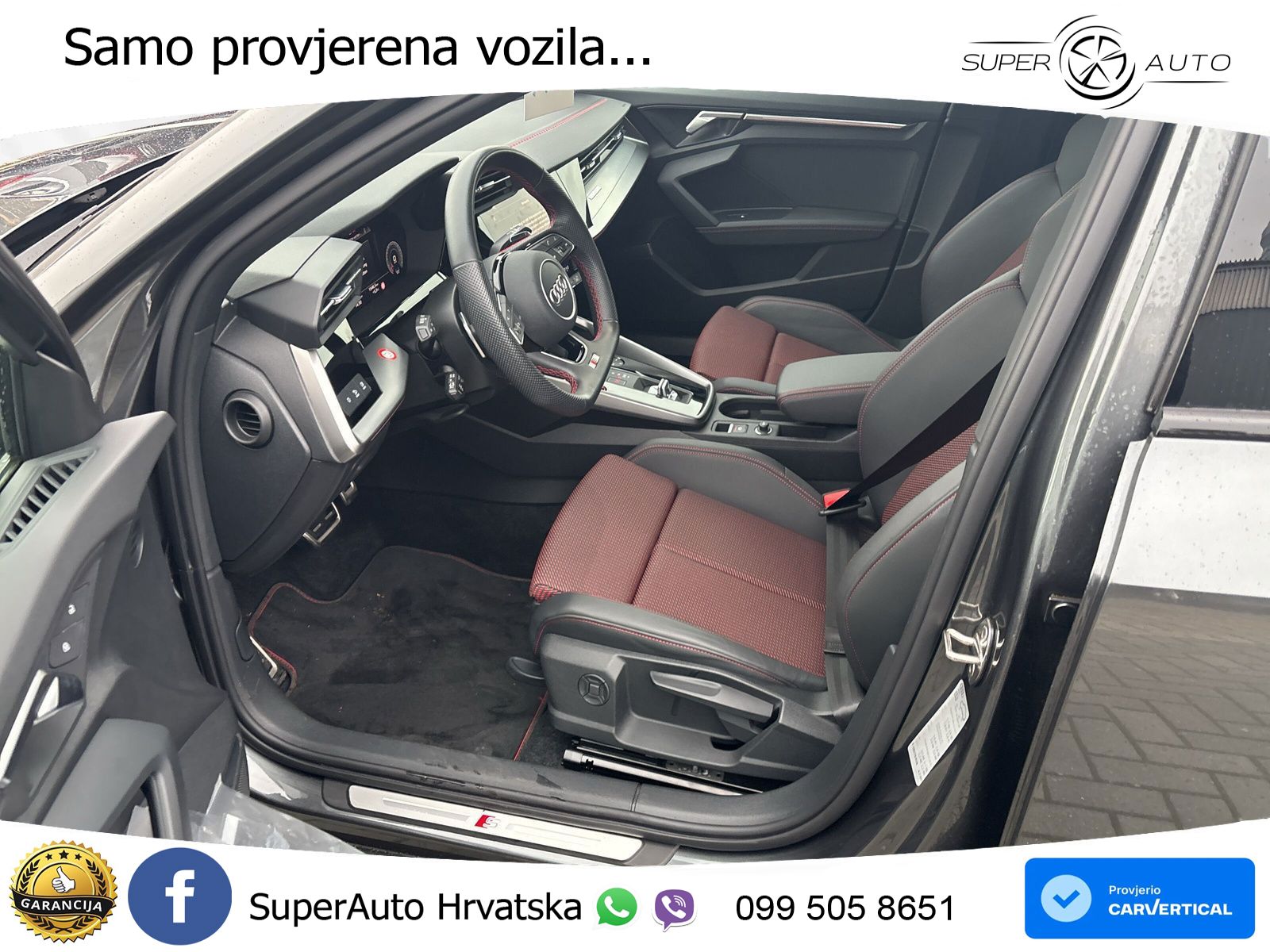 Audi S3 2.0 TFSI (310 KS) quattro S tronic MATRIX+GR SJED+KAM