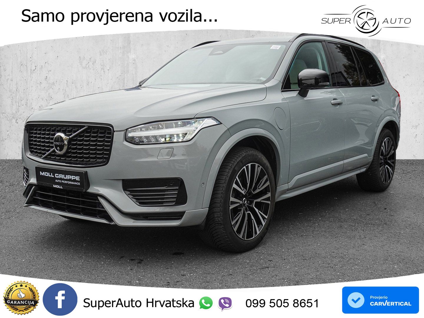 Volvo XC90 2.0 T8 AWD Automatic ACC+HEAD+4xGR SJED+360+PANO