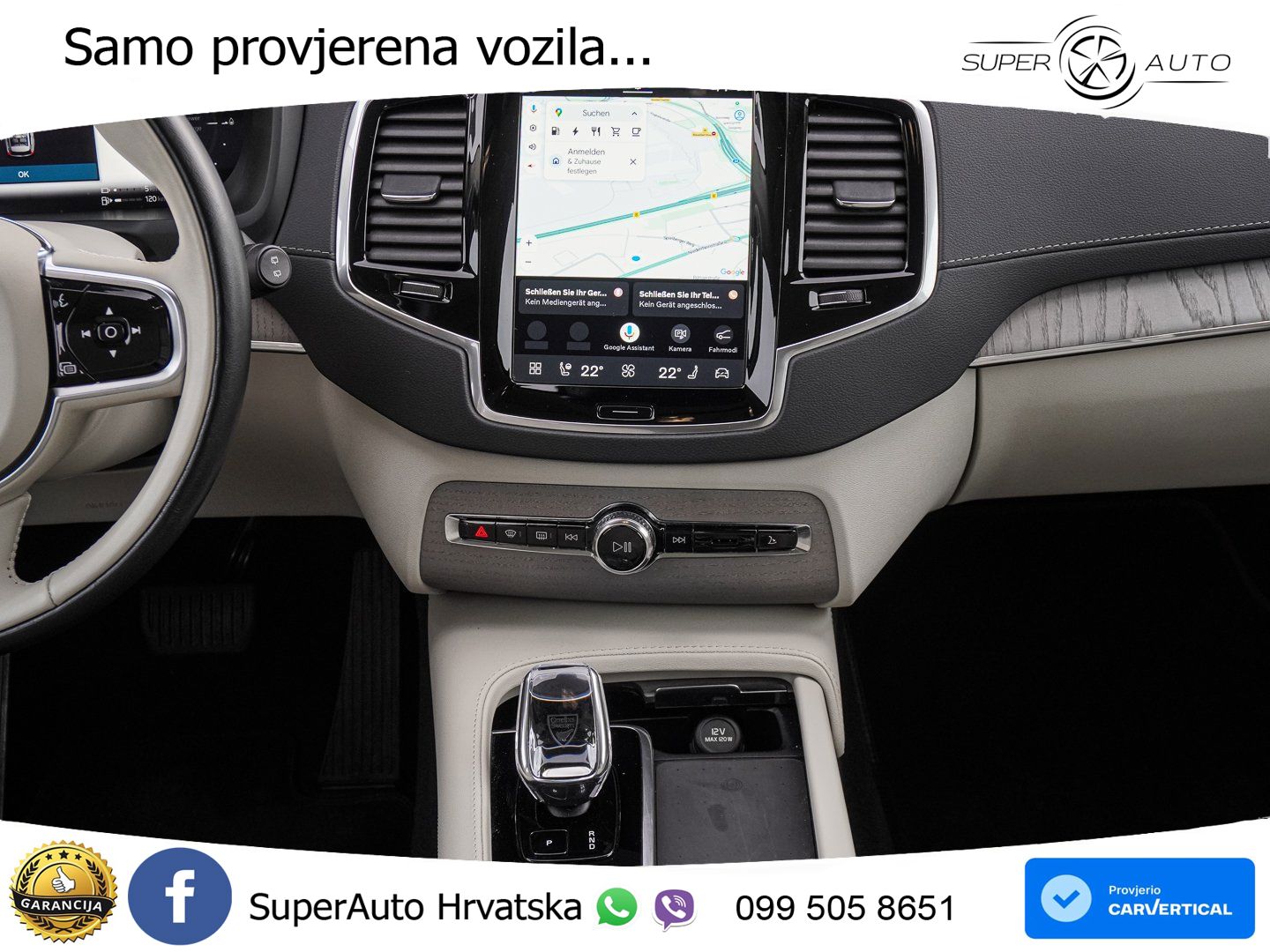 Volvo XC90 2.0 T8 AWD Automatic ACC+HEAD+4xGR SJED+360+PANO