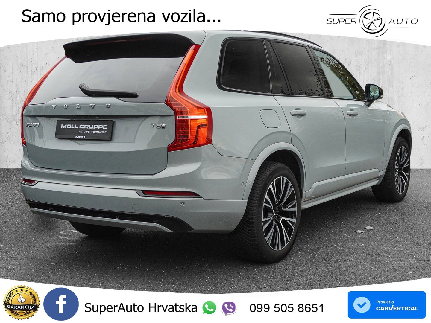 Volvo XC90 2.0 T8 AWD Automatic ACC+HEAD+4xGR SJED+360+PANO
