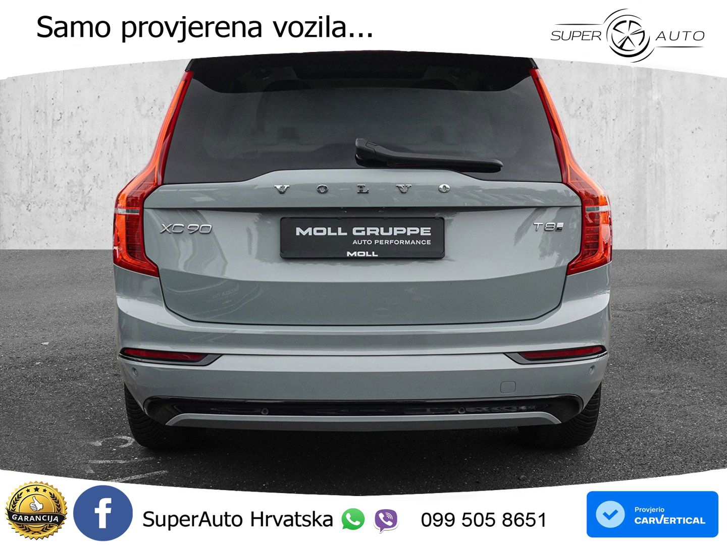Volvo XC90 2.0 T8 AWD Automatic ACC+HEAD+4xGR SJED+360+PANO