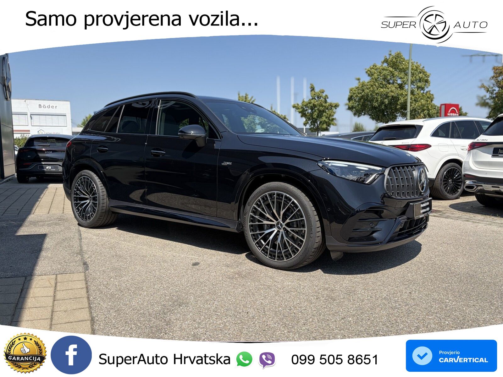 Mercedes AMG GLC 53 (449 KS) 4MATIC+ AMG SPEEDSHIFT TCT 9G ACC+GR SJED+360+PANO