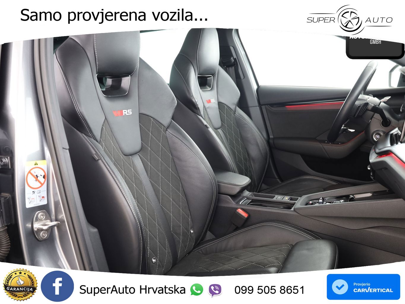 Škoda Octavia Combi RS 2.0 TSI (245 KS) DSG LED+GR SJED+ACC