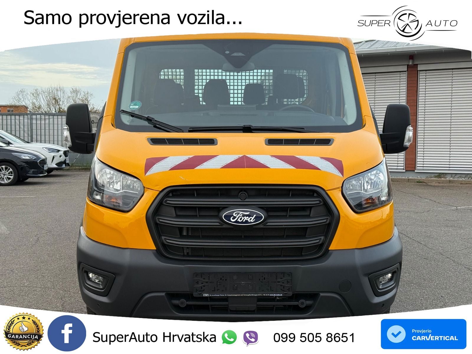 Ford Transit Pritsche 350 L3 DoKa *VOLL*NP: 62.000€* 165 KS