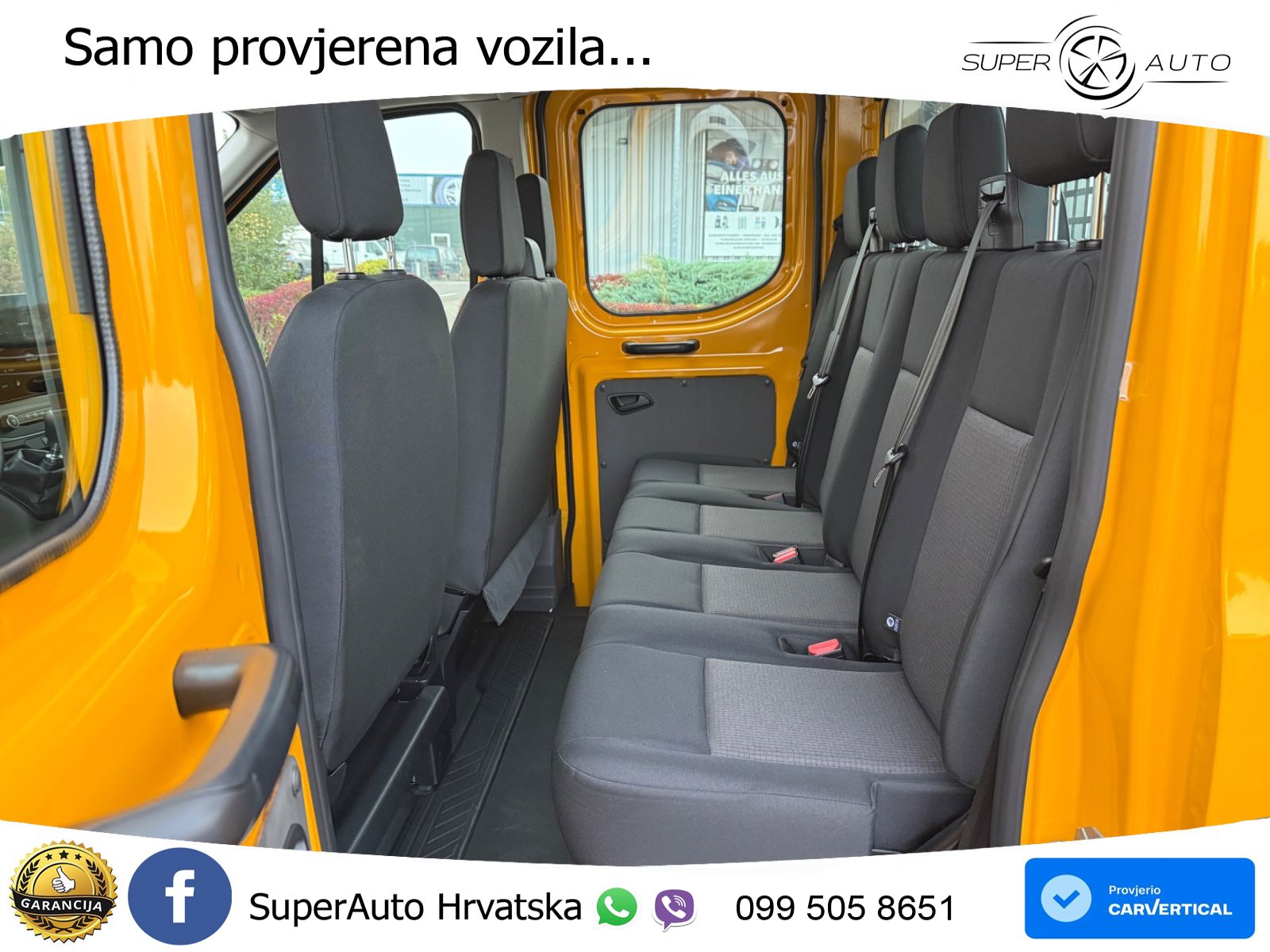 Ford Transit Pritsche 350 L3 DoKa *VOLL*NP: 62.000€* 165 KS