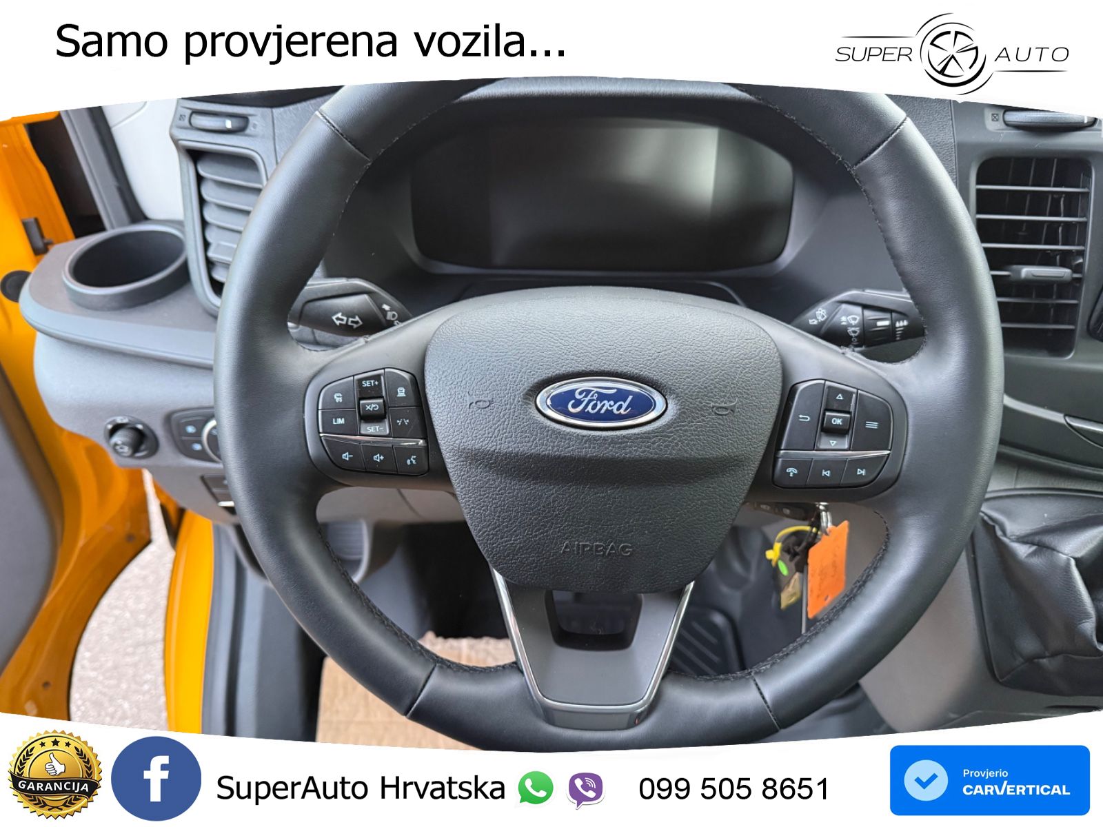 Ford Transit Pritsche 350 L3 DoKa *VOLL*NP: 62.000€* 165 KS