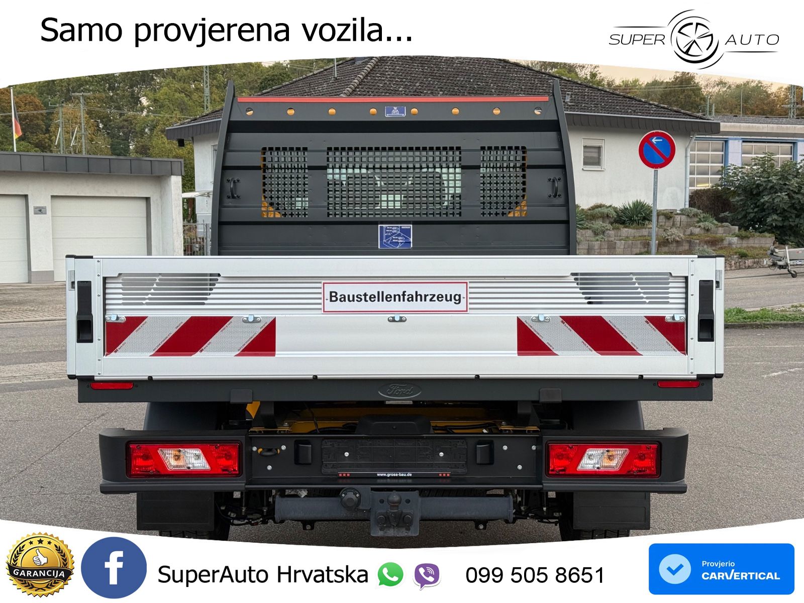 Ford Transit Pritsche 350 L3 DoKa *VOLL*NP: 62.000€* 165 KS
