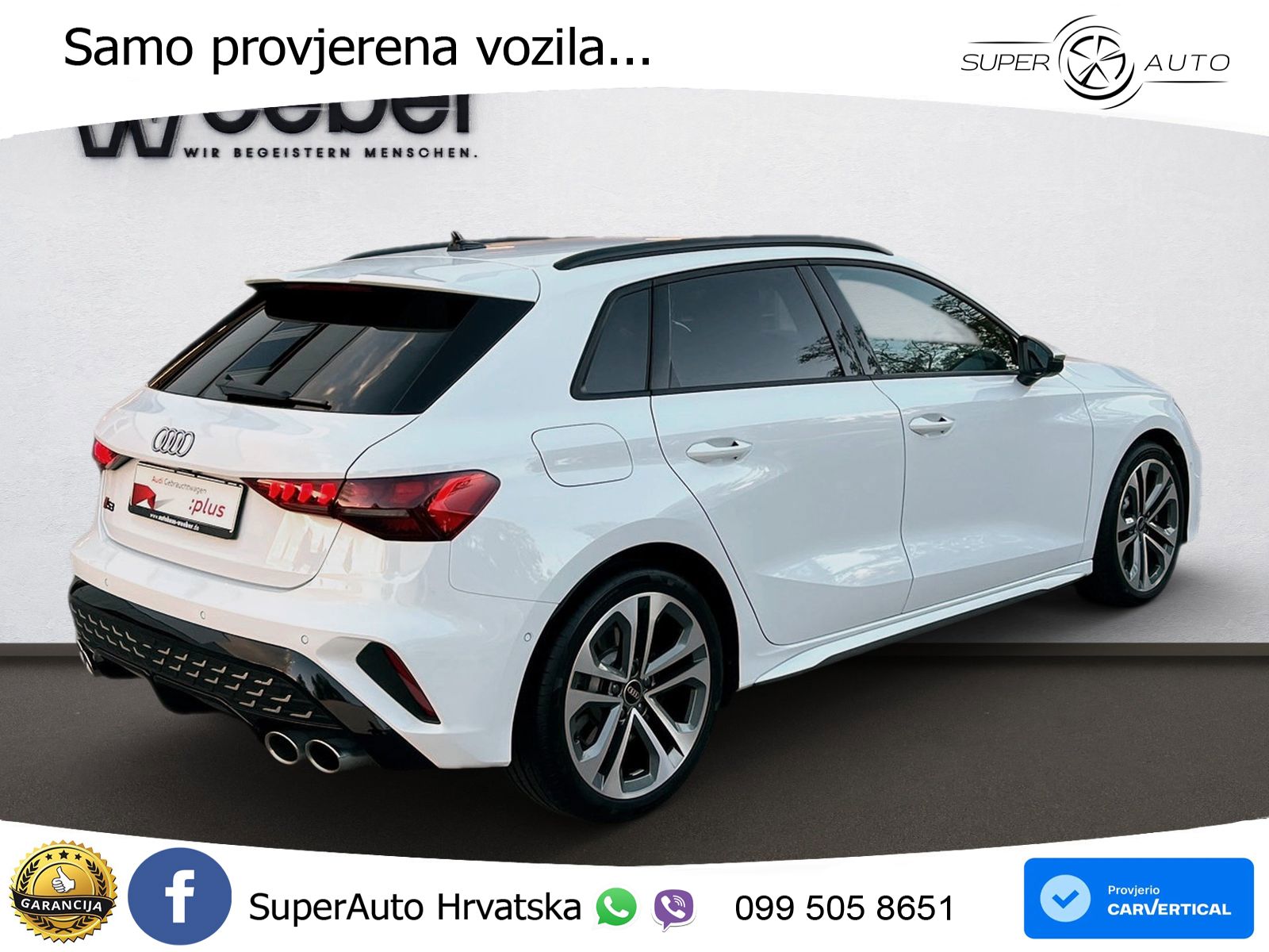 Audi S3 2.0 TFSI (333 KS) quattro S tronic LED+GR SJED+ACC