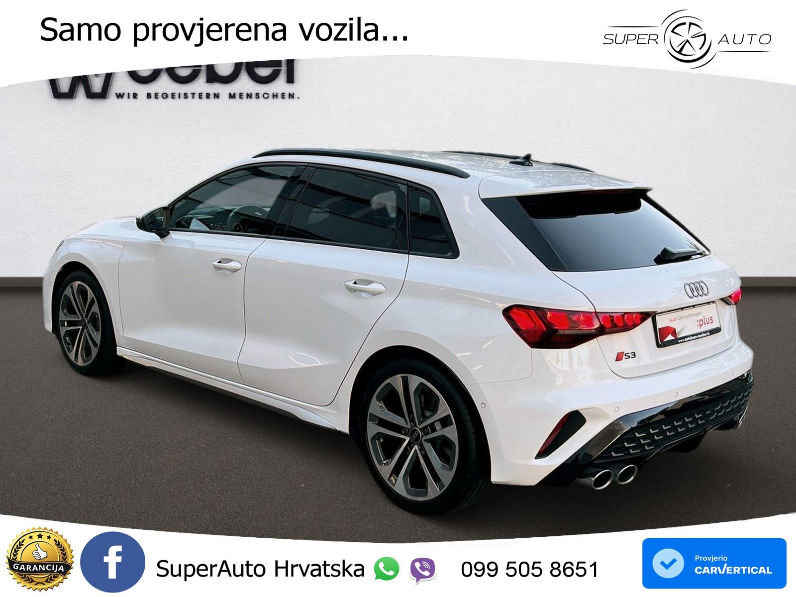 Audi S3 2.0 TFSI (333 KS) quattro S tronic LED+GR SJED+ACC