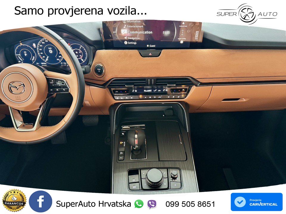 Mazda CX-60 3.3 e-Skyactiv D (254 KS) AWD Automatic MATRIX+GR SJED+KAM