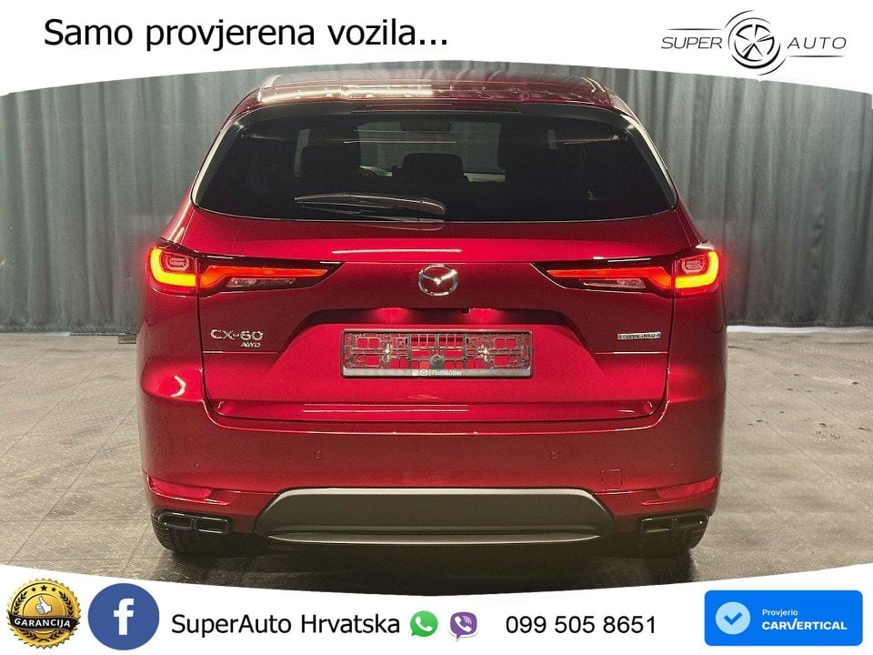 Mazda CX-60 3.3 e-Skyactiv D (254 KS) AWD Automatic MATRIX+GR SJED+KAM