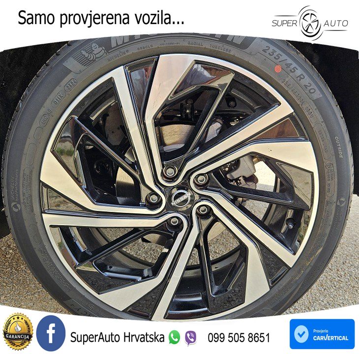 Nissan Qashqai 1.3 DIG-T (158 KS) Xtronic Tekna LED+GR SJED+ACC