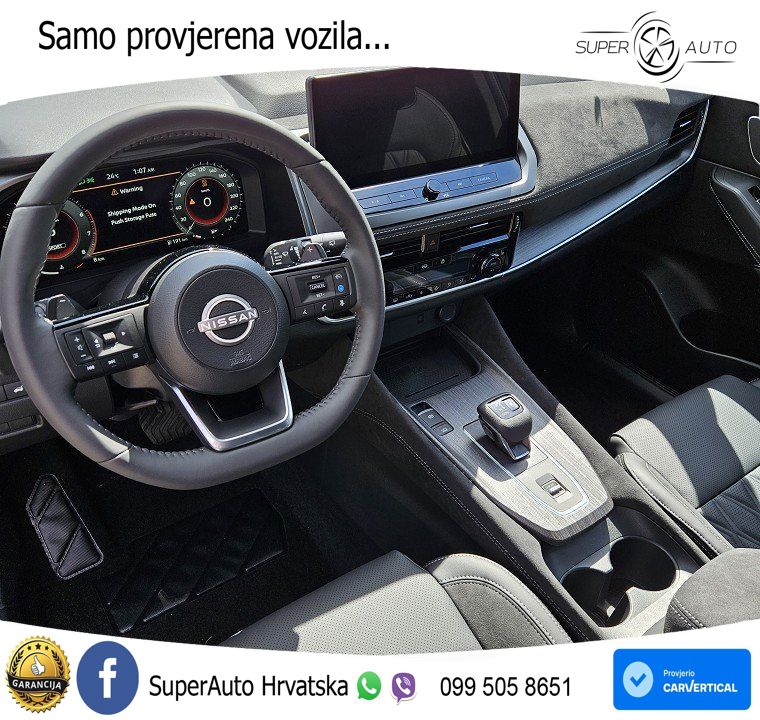 Nissan Qashqai 1.3 DIG-T (158 KS) Xtronic Tekna LED+GR SJED+ACC
