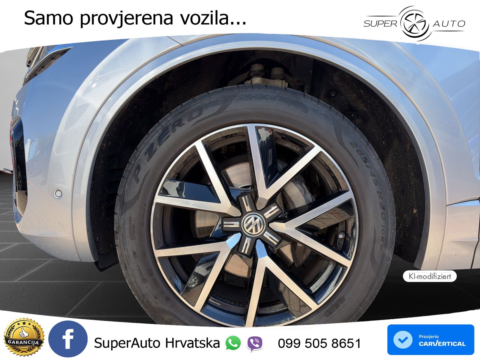 Volkswagen Touareg 3.0 V6 TDI (286 KS) 4MOTION Tiptronic R-Line ZRAČNI+ACC+GR SJED+KAM+PANO
