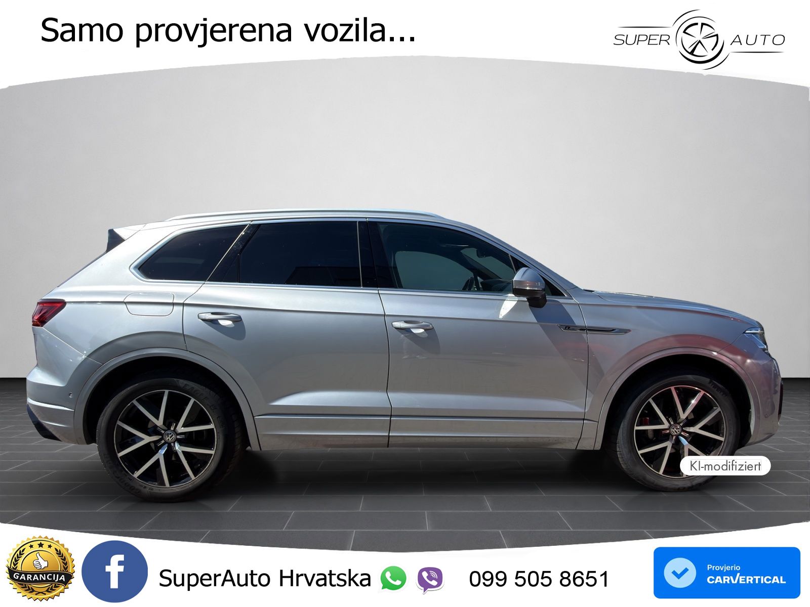 Volkswagen Touareg 3.0 V6 TDI (286 KS) 4MOTION Tiptronic R-Line ZRAČNI+ACC+GR SJED+KAM+PANO