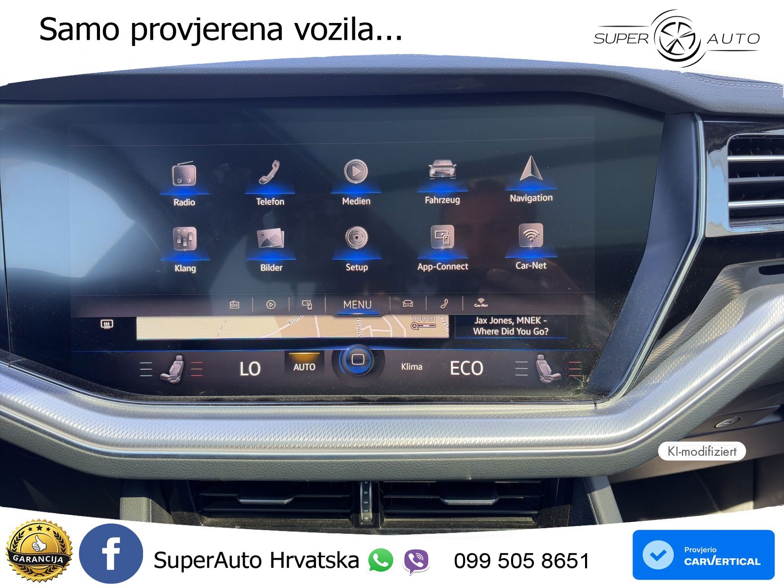 Volkswagen Touareg 3.0 V6 TDI (286 KS) 4MOTION Tiptronic R-Line ZRAČNI+ACC+GR SJED+KAM+PANO