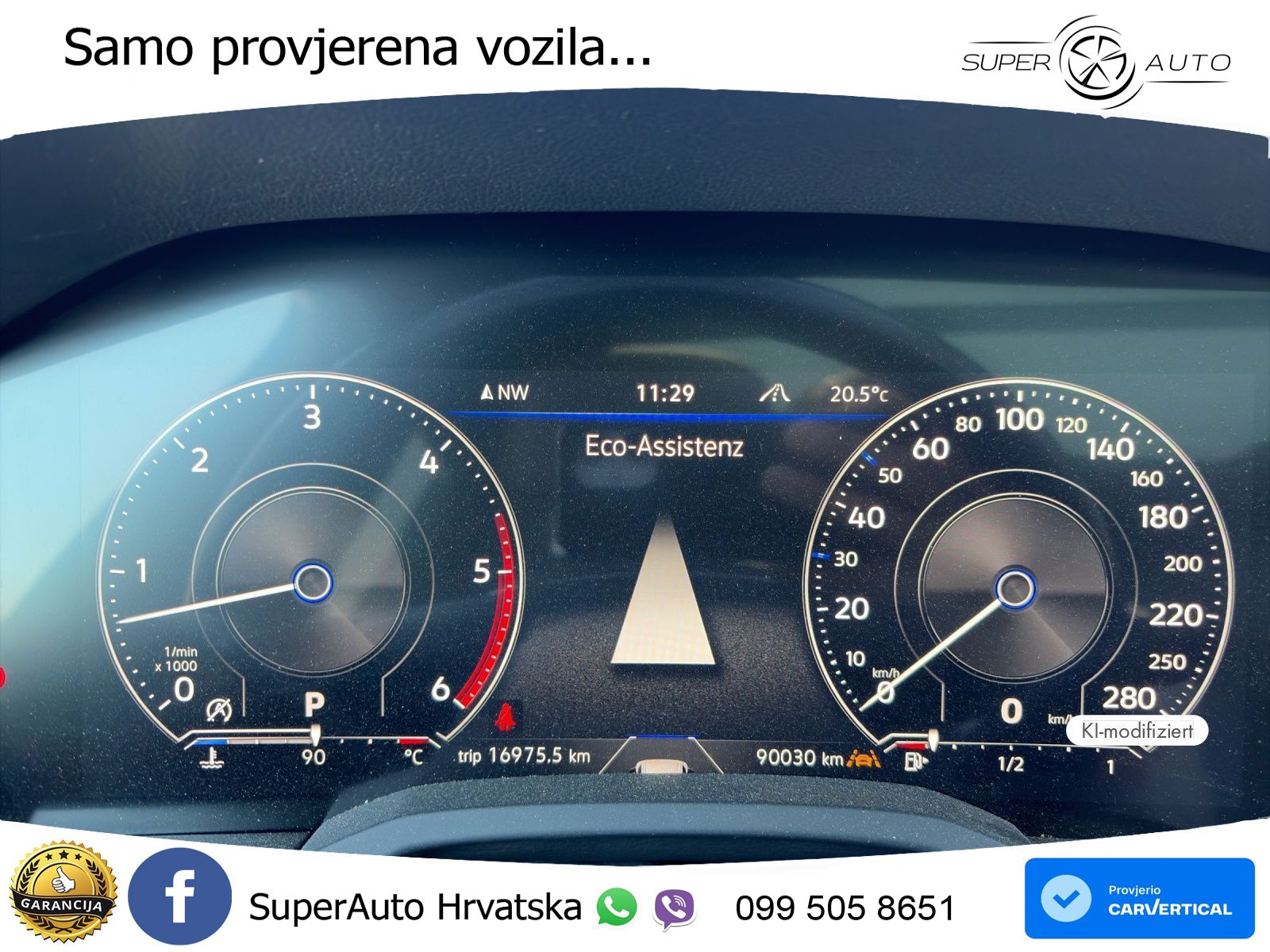 Volkswagen Touareg 3.0 V6 TDI (286 KS) 4MOTION Tiptronic R-Line ZRAČNI+ACC+GR SJED+KAM+PANO