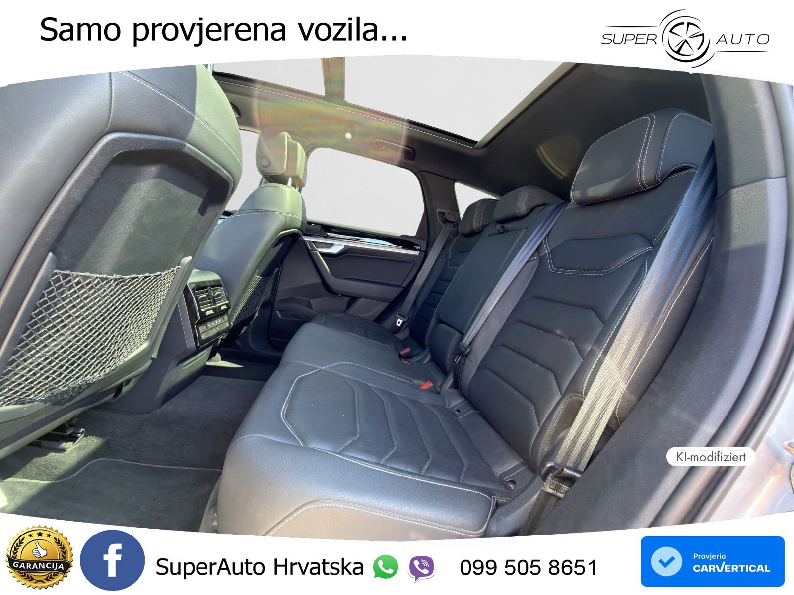 Volkswagen Touareg 3.0 V6 TDI (286 KS) 4MOTION Tiptronic R-Line ZRAČNI+ACC+GR SJED+KAM+PANO