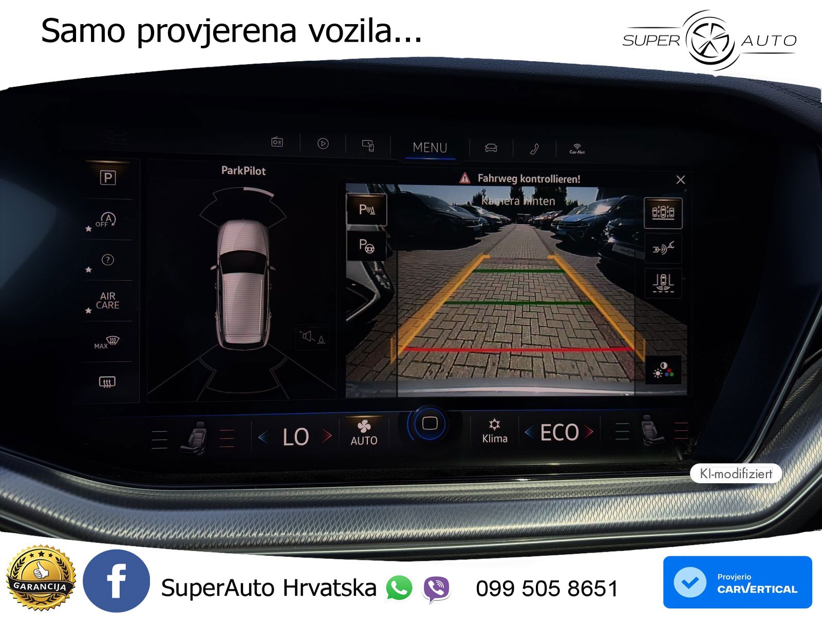 Volkswagen Touareg 3.0 V6 TDI (286 KS) 4MOTION Tiptronic R-Line ZRAČNI+ACC+GR SJED+KAM+PANO