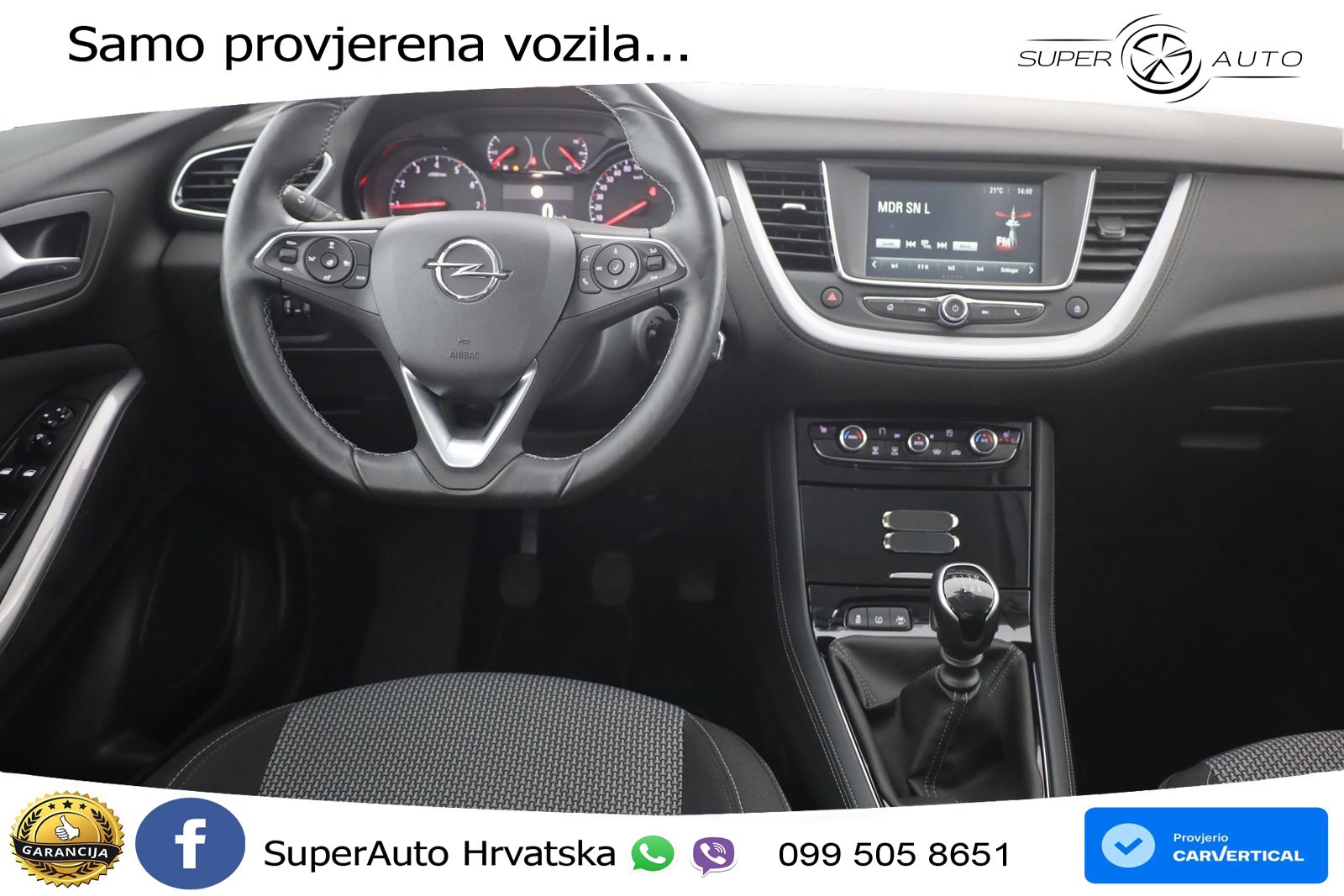 Opel Grandland X 1.2 Turbo (130 KS) LED+GR SJED+ACC